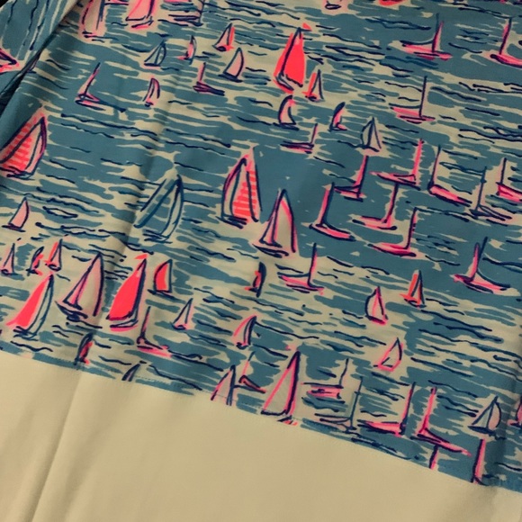 LILLY PULITZER XLARGE BOATYLICIOUS FINN TOP NWT - Picture 4 of 12